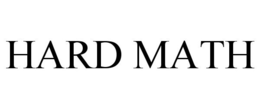 HARD MATH trademark