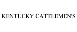 KENTUCKY CATTLEMEN'S trademark