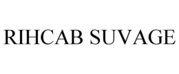 RIHCAB SUVAGE trademark