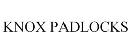 KNOX PADLOCKS trademark
