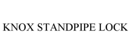 KNOX STANDPIPE LOCK trademark