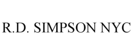 R.D. SIMPSON NYC trademark