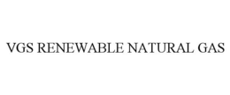 VGS RENEWABLE NATURAL GAS trademark