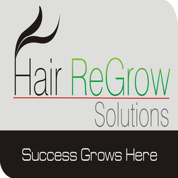 HAIR REGROW SOLUTIONS SUCCESS GROWS HERE trademark