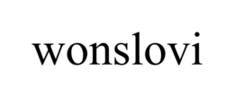WONSLOVI trademark