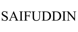 SAIFUDDIN trademark