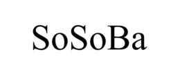 SOSOBA trademark