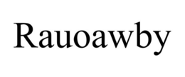 RAUOAWBY trademark