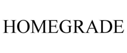 HOMEGRADE trademark