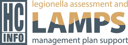 HC INFO LEGIONELLA ASSESSMENT AND MANAGEMENT PLAN SUPPORT LAMPS trademark