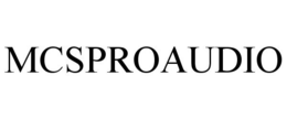 MCSPROAUDIO trademark
