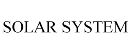 SOLAR SYSTEM trademark