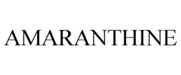 AMARANTHINE trademark