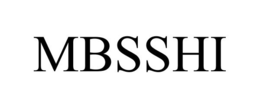 MBSSHI trademark