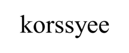 KORSSYEE trademark