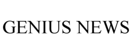 GENIUS NEWS trademark