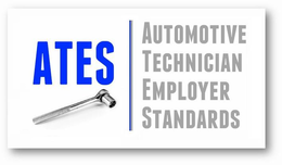 ATES AUTOMOTIVE TECHNICIAN EMPLOYER STANDARDS trademark
