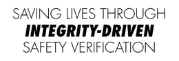 SAVING LIVES THROUGH INTEGRITY-DRIVEN SAFETY VERIFICATION trademark