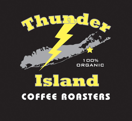 THUNDER ISLAND COFFEE ROASTERS 100% ORGANIC trademark