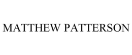 MATTHEW PATTERSON trademark