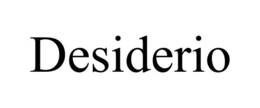 DESIDERIO trademark