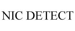 NIC DETECT trademark