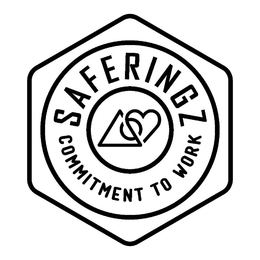 SAFERINGZ COMMITMENT TO WORK trademark