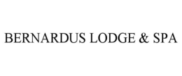 BERNARDUS LODGE & SPA trademark