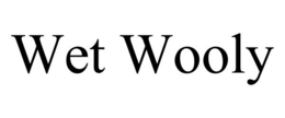 WET WOOLY trademark