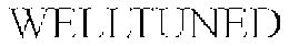 WELLTUNED trademark