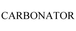 CARBONATOR trademark