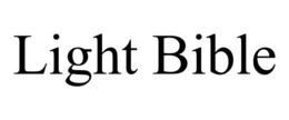 LIGHT BIBLE trademark