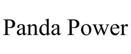 PANDA POWER trademark