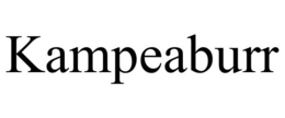 KAMPEABURR trademark