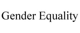 GENDER EQUALITY trademark