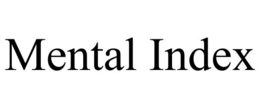 MENTAL INDEX trademark