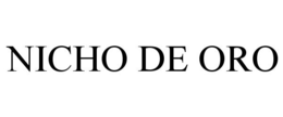 NICHO DE ORO trademark