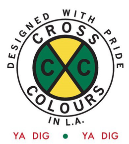 X CC CROSS COLOURS DESIGNED WITH PRIDE INL.A. YA DIG. YA DIG trademark