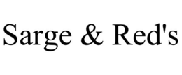 SARGE & RED'S trademark