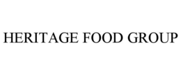 HERITAGE FOOD GROUP trademark