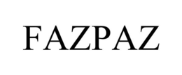 FAZPAZ trademark