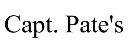 CAPT. PATE'S trademark