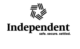 INDEPENDENT. SAFE. SECURE. SETTLED. trademark