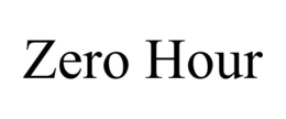 ZERO HOUR trademark