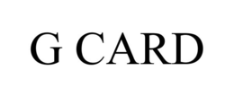 G CARD trademark