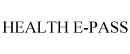 HEALTH E-PASS trademark