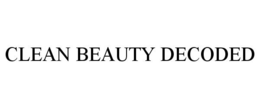 CLEAN BEAUTY DECODED trademark