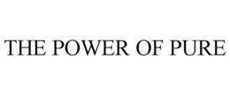 THE POWER OF PURE trademark
