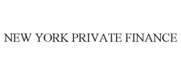 NEW YORK PRIVATE FINANCE trademark