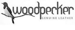 WOODPECKER GENUINE LEATHER trademark